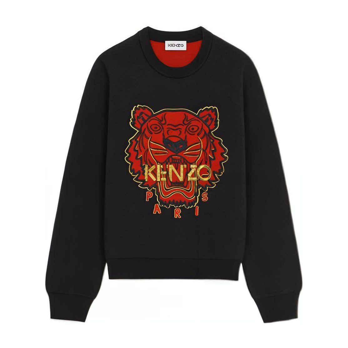 KENZO Tiger Embroidered Wool Sweater