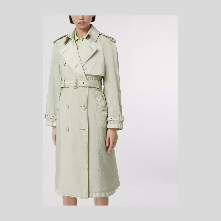 Burberry Trench Coat Mist Green
