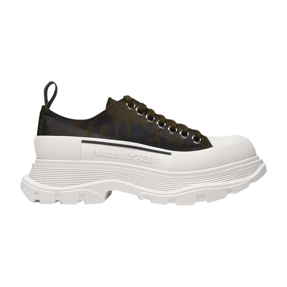 Alexander McQueen Tread Slick Olive