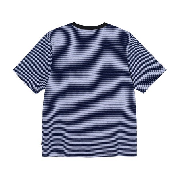 Stussy Striped Crewneck Tee