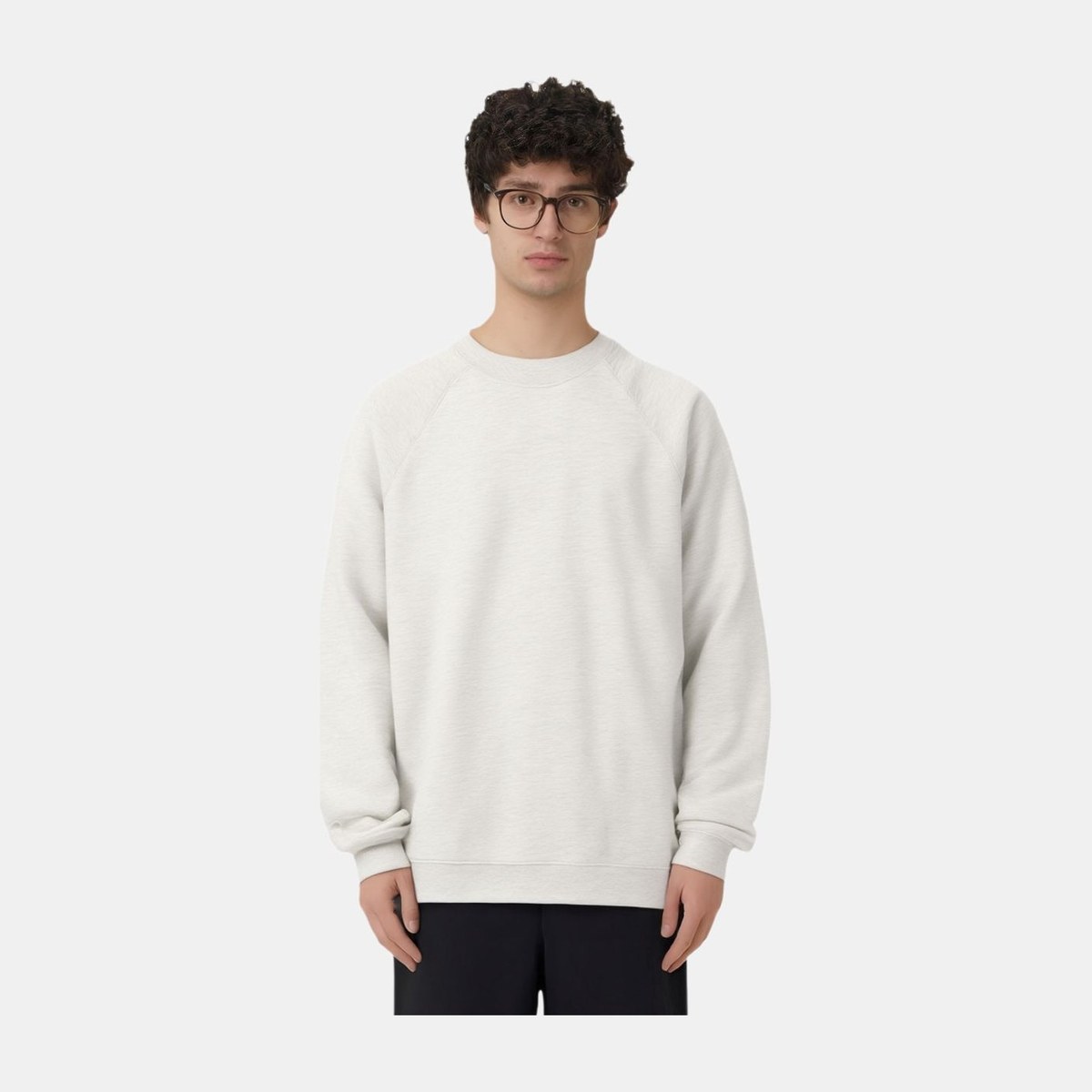Fear of God Essentials SS21 Pullover Crewneck Light Heather Oatmeal