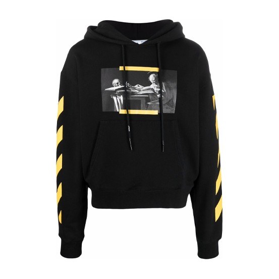 OFF-WHITE FW21 Hoodie Black