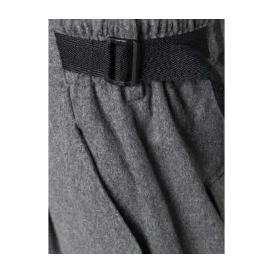 Y-3 Logo Button Waist Track Pants Grey