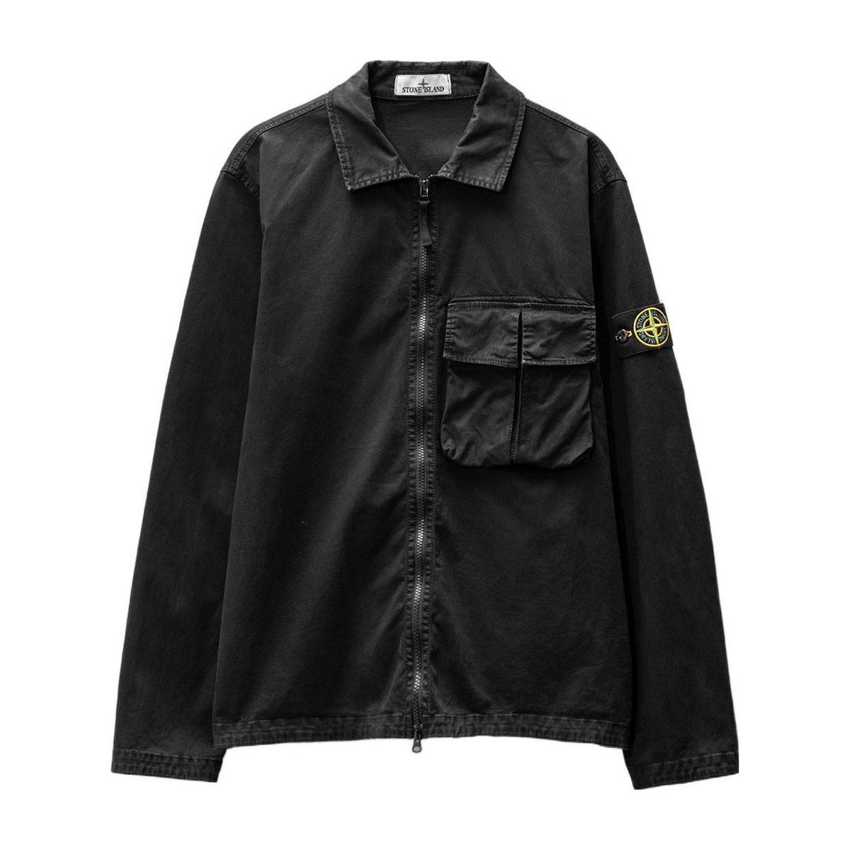 Stone Island SS23 Black Shirt Jacket