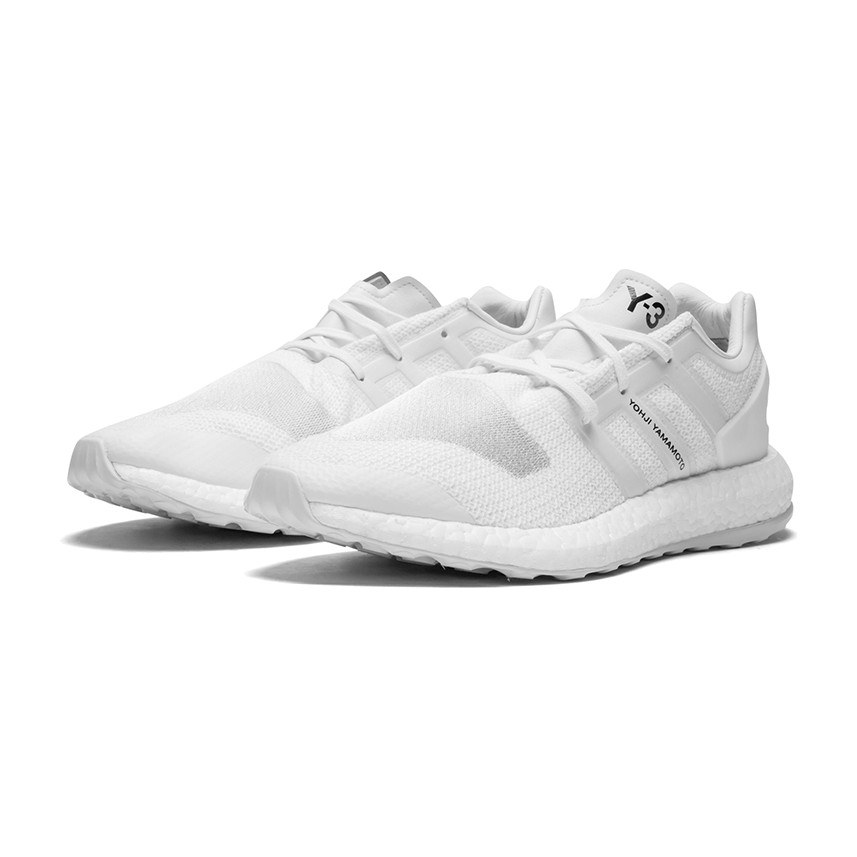 Y-3 Pure Boost Triple Low White