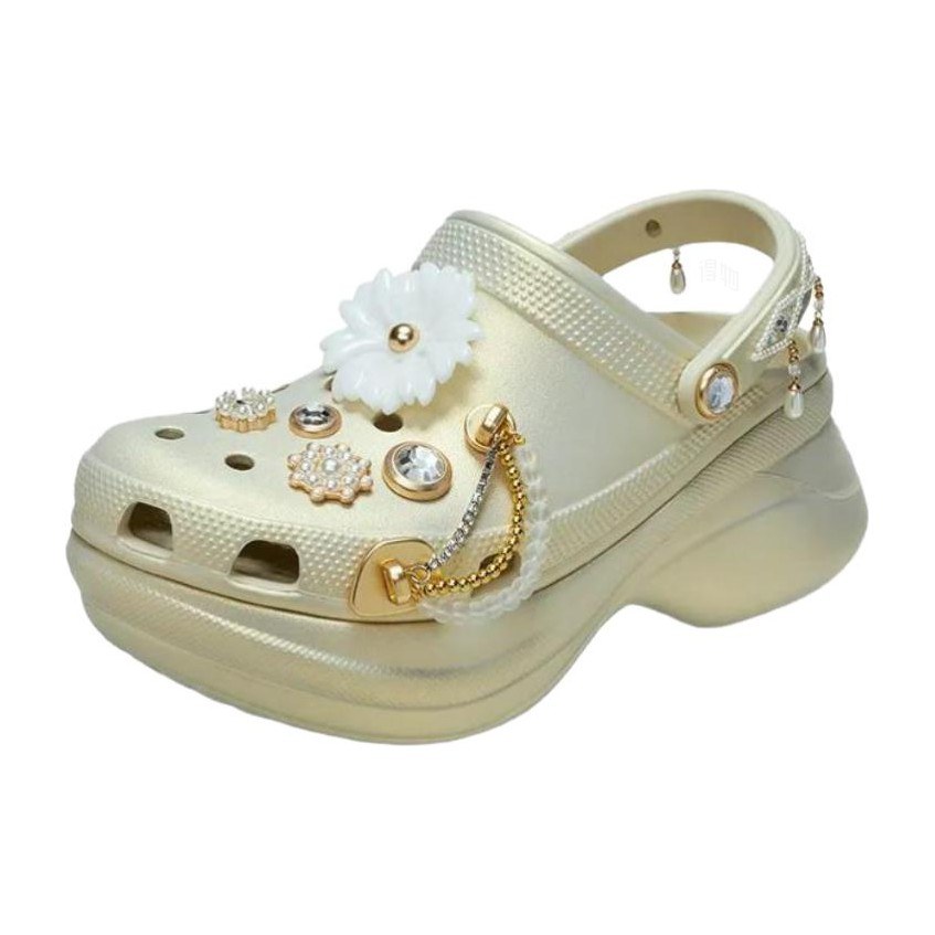 Crocs Gold Clogs