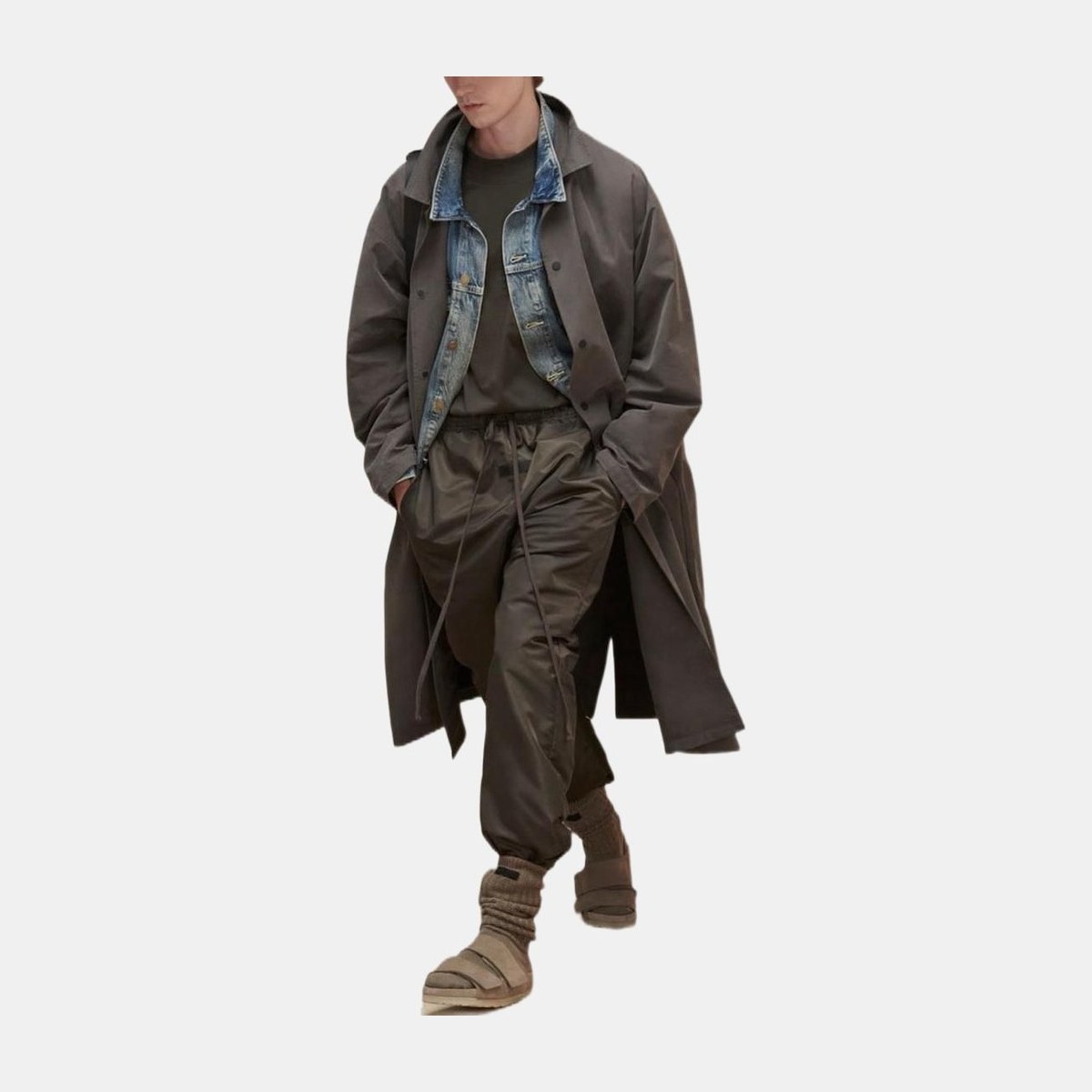 Fear of God Essentials FW22 Track Pant Off Black