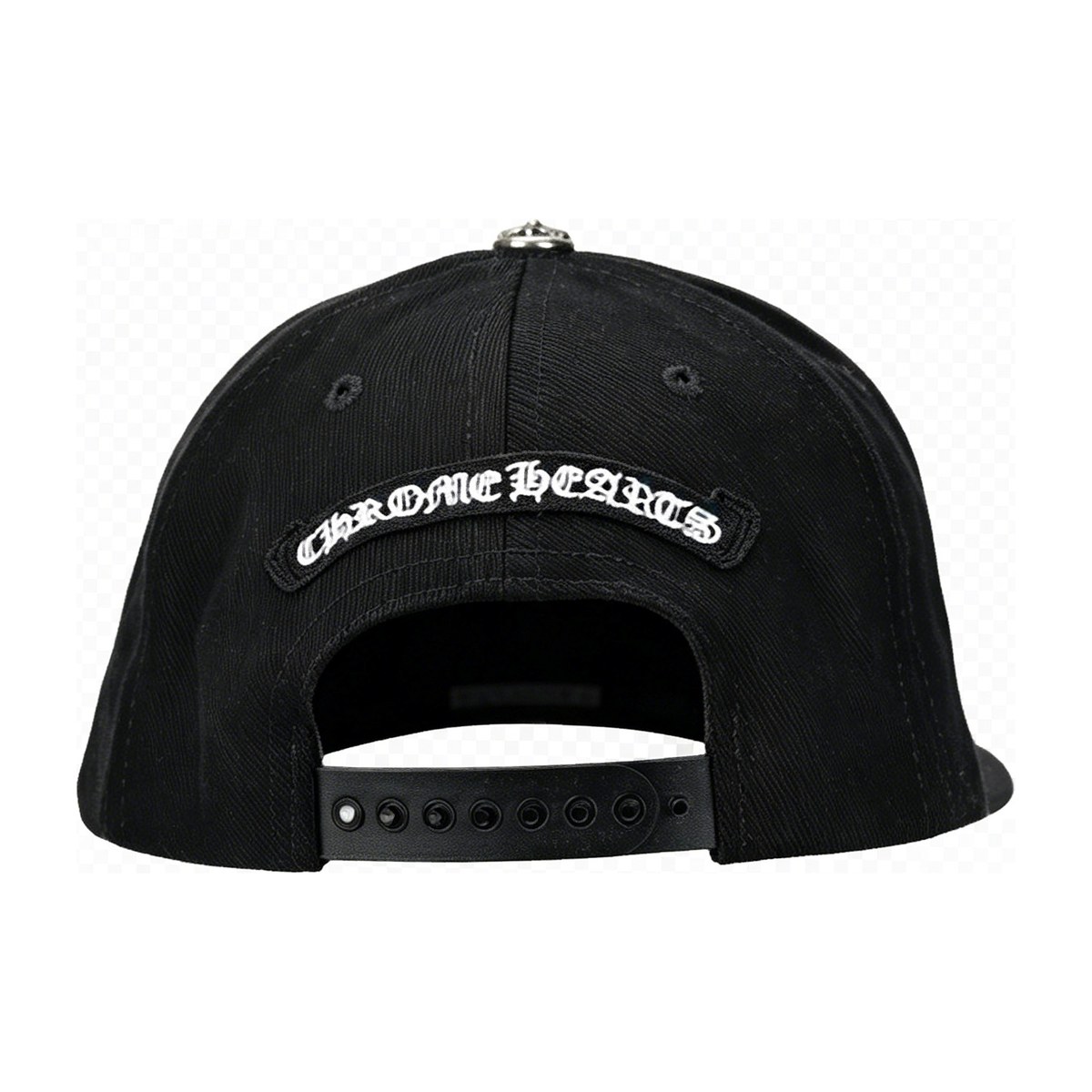 Chrome Hearts Embroidered Cotton Baseball Cap Black