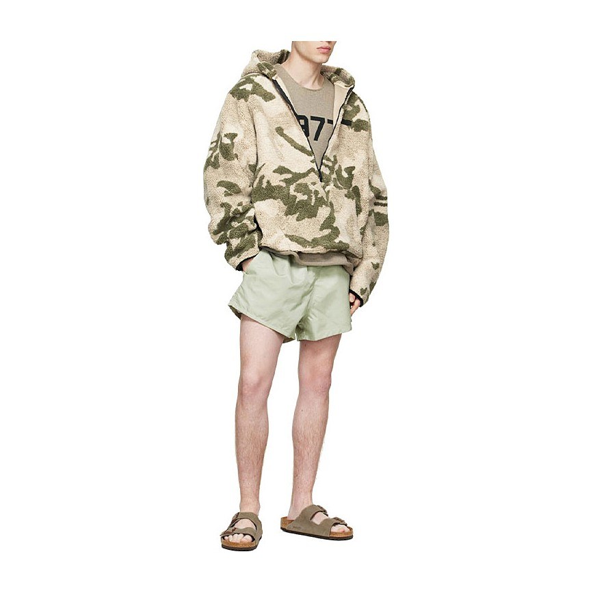 Fear of God Essentials Seafoam Nylon Shorts