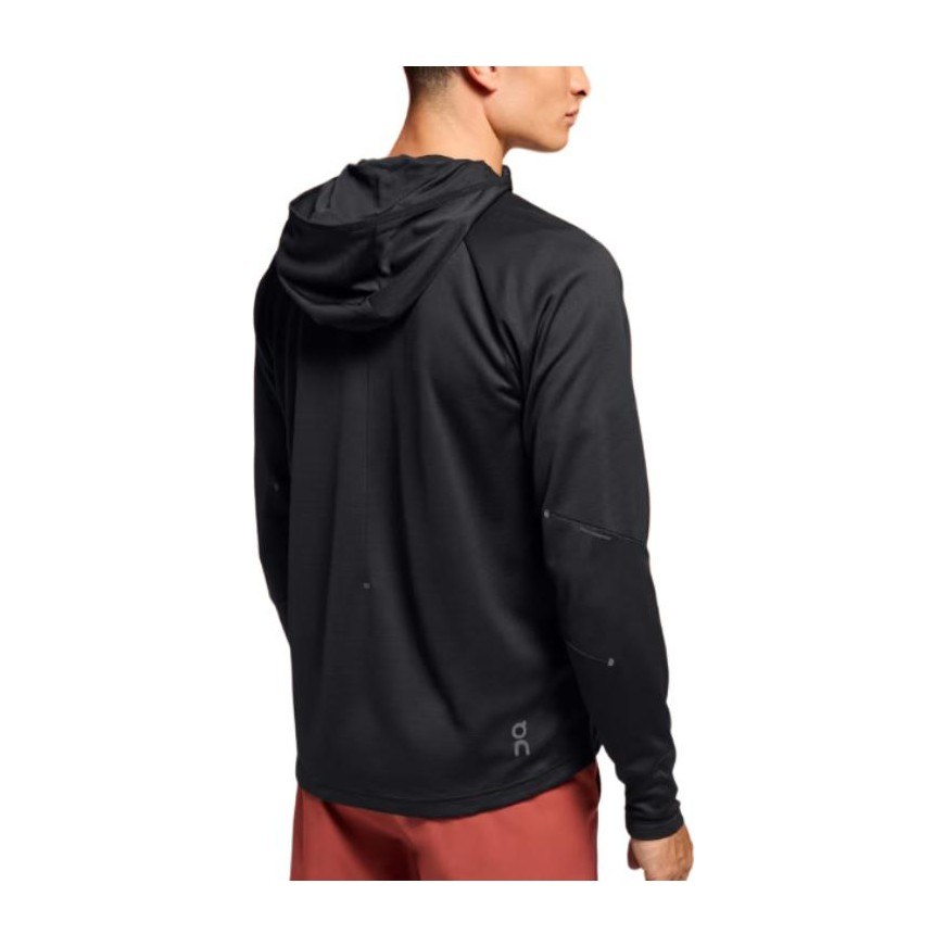 On Climate Zip Hoodie Black