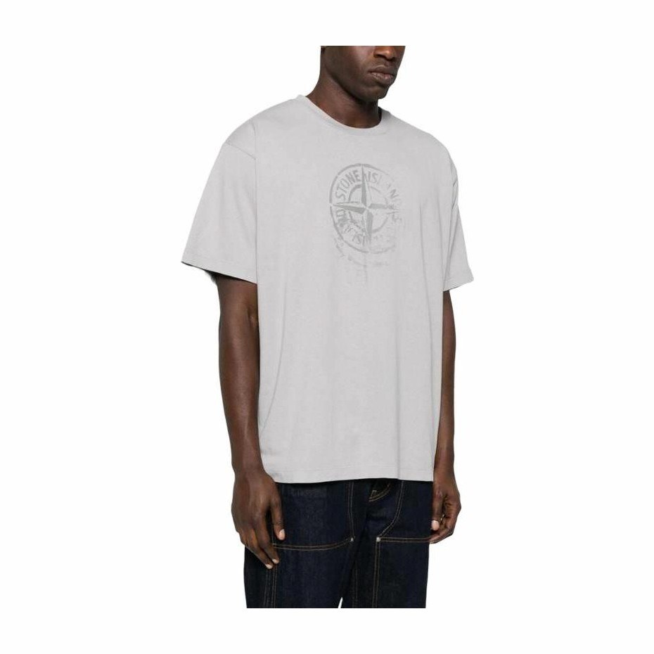 Stone Island Compass T-Shirt Grey