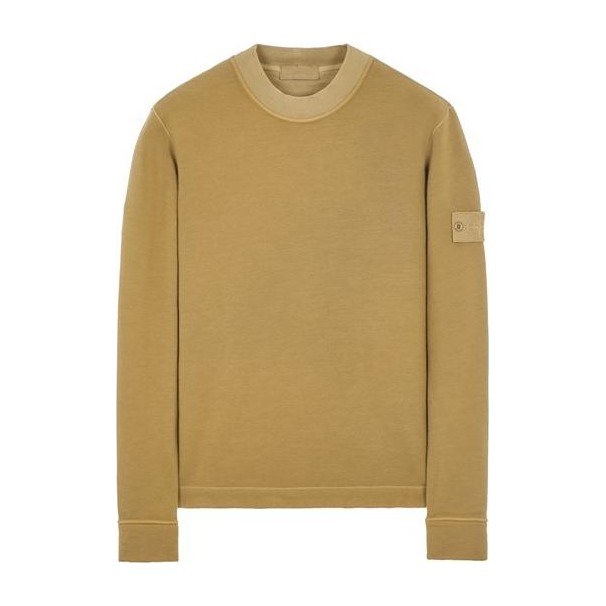 Stone Island Ghost Pieces Khaki Sweater