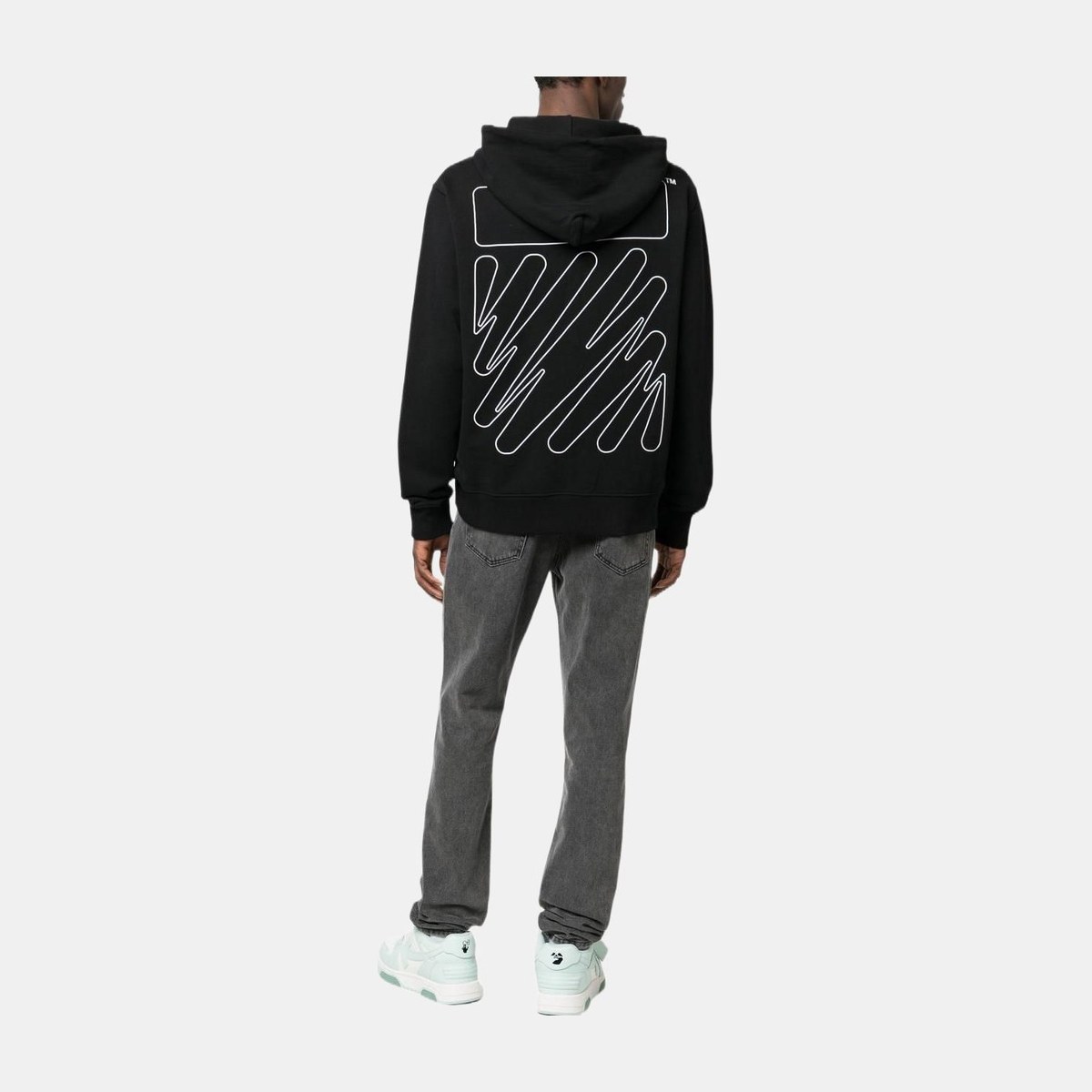 OFF-WHITE Hoodie Black