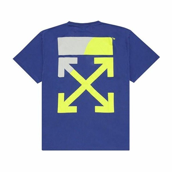 OFF-WHITE T-Shirt Blue