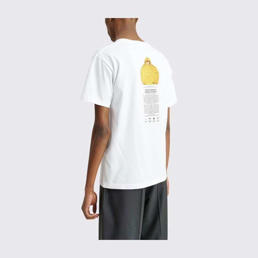 Stone Island SS22 Logo Tee White