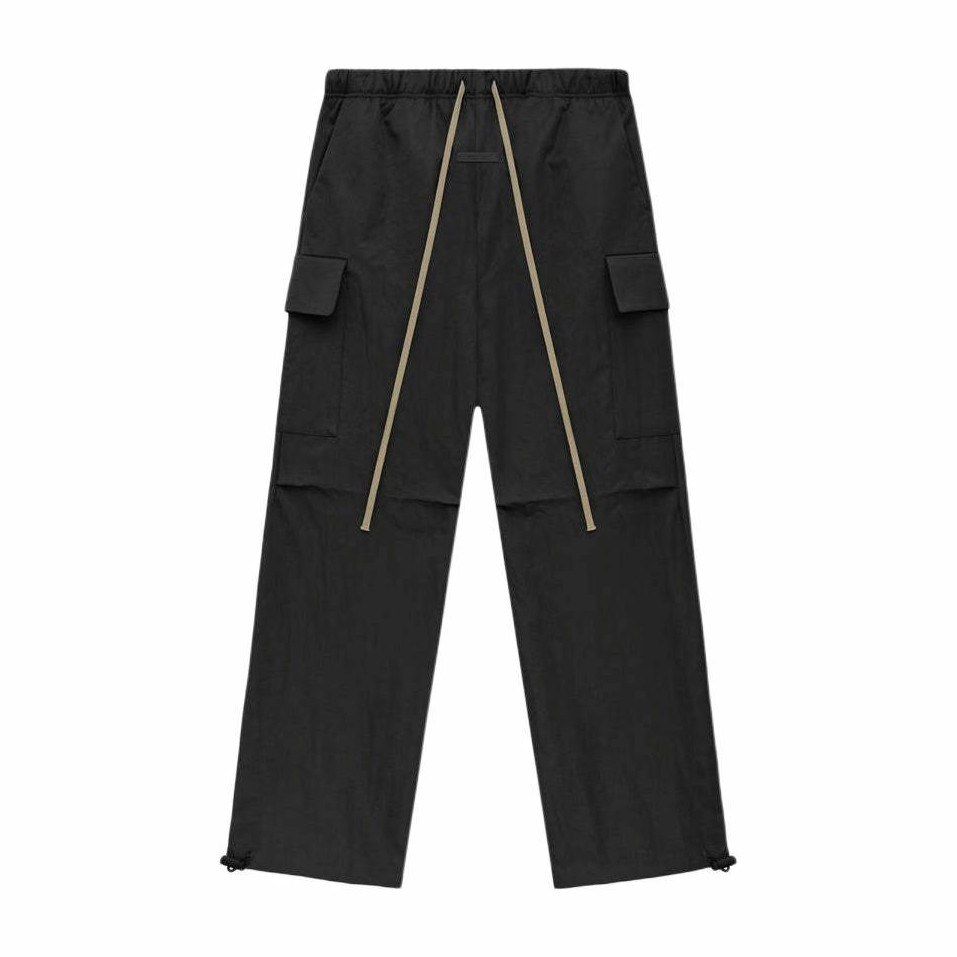 Fear of God Essentials Textured Nylon Field Pant Black