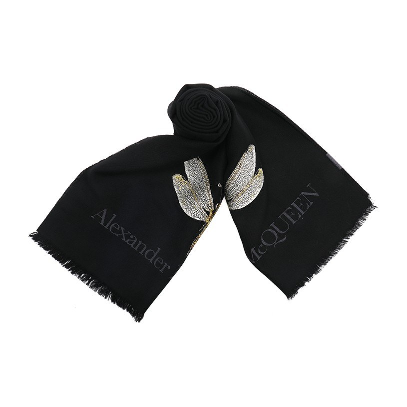 Alexander McQueen Jacquard Scarf