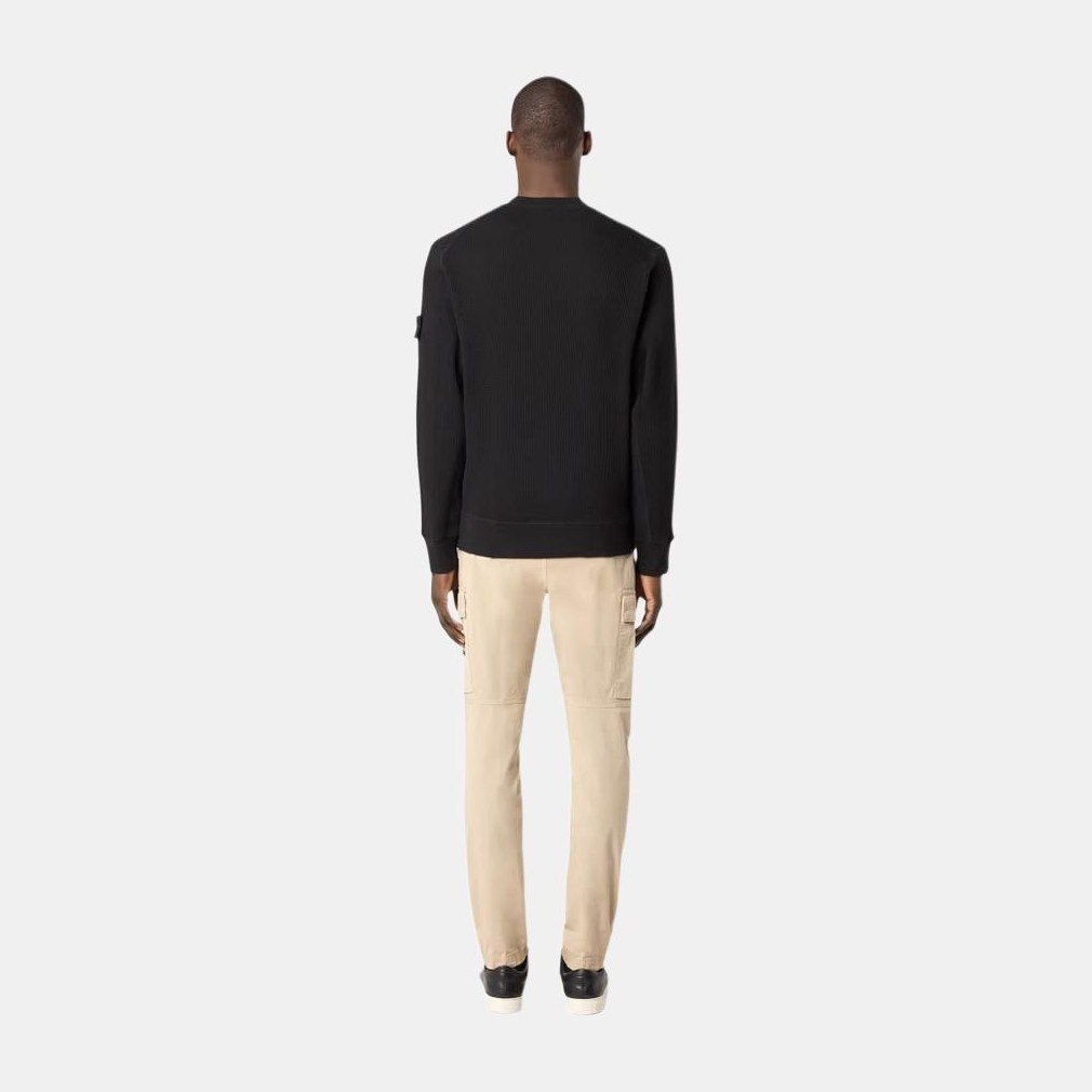 Stone Island Long Sleeve Crewneck Sweatshirt Black