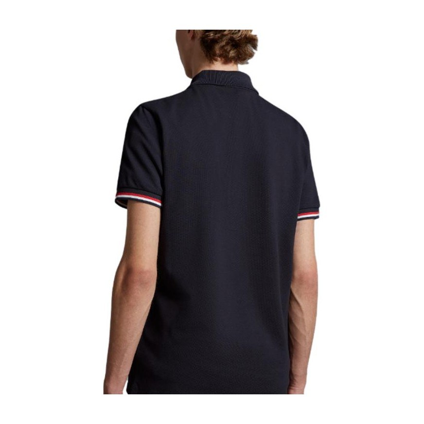 Moncler SS23 Polo Shirt Navy