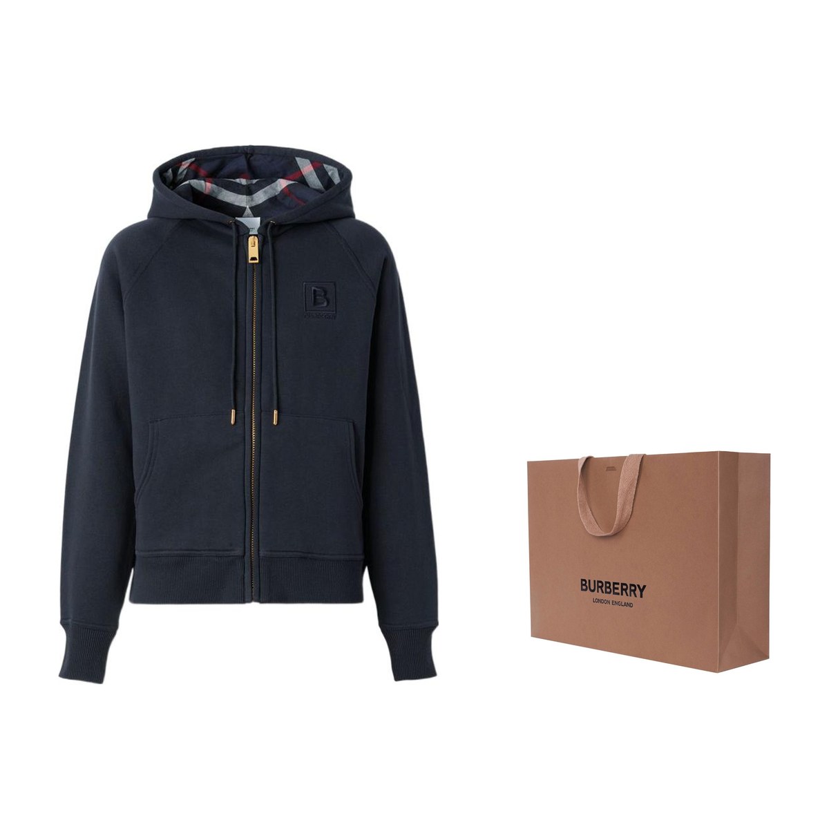 Burberry Hoodie Blue