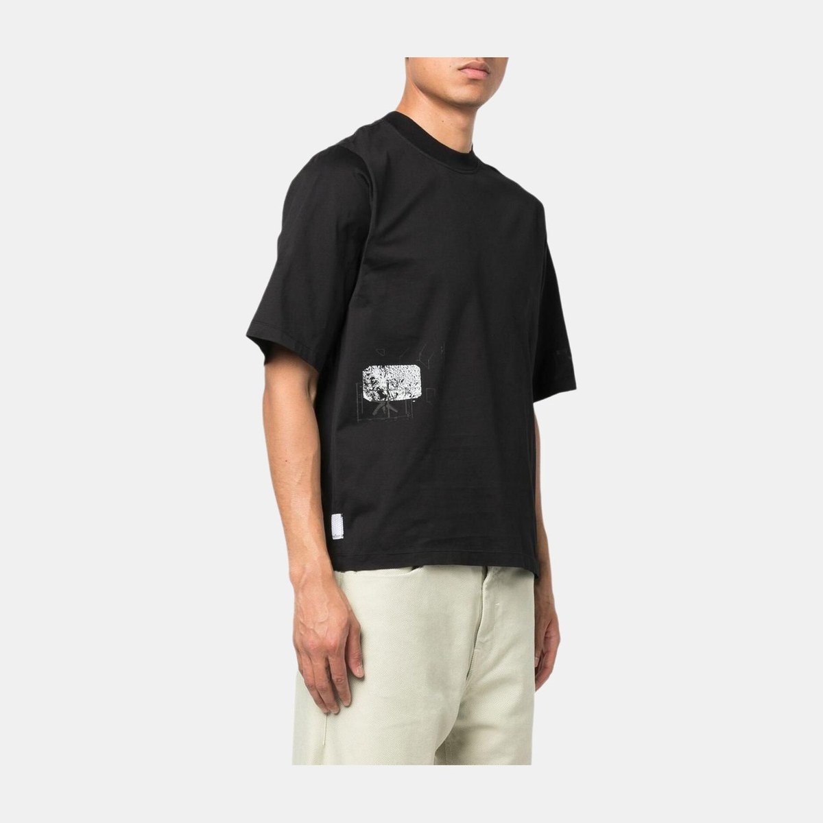Stone Island Shadow Project Black T-Shirt