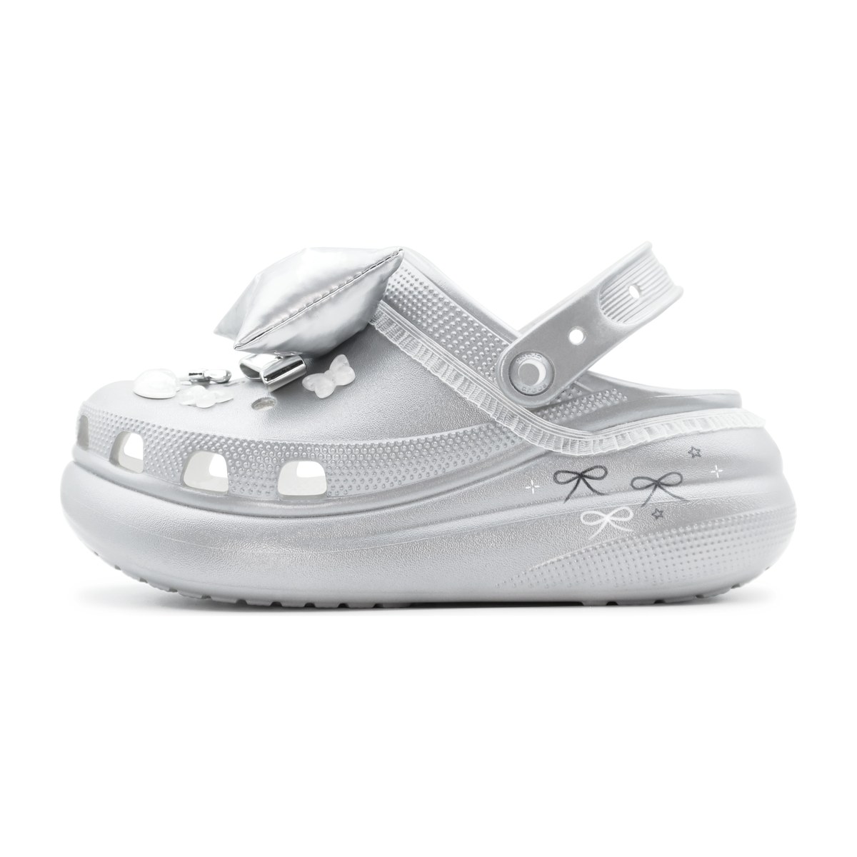 Crocs Classic Clog Silver White