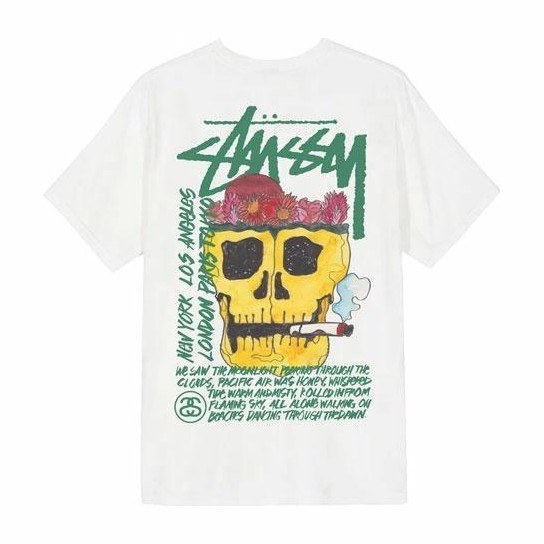Stussy Smokin Skull Tee