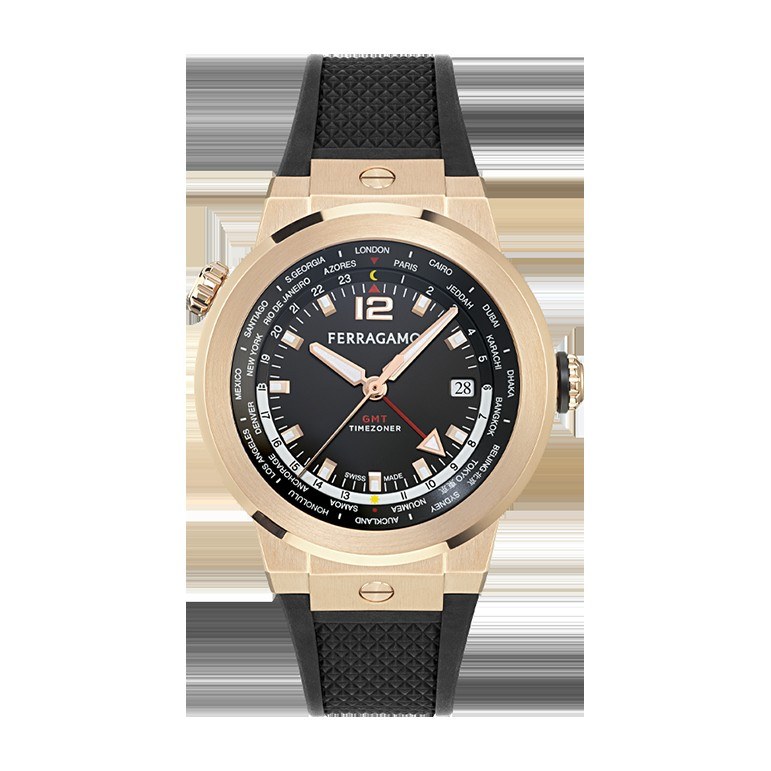 Ferragamo F-80 GMT Worldtime