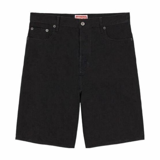 KENZO Denim Shorts Black
