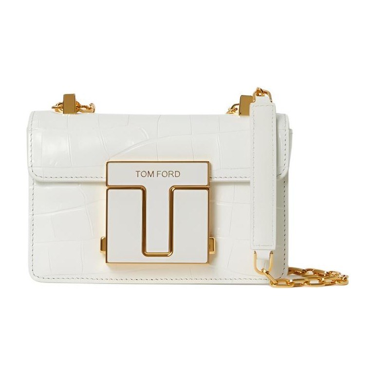 TF Crossbody Bag White