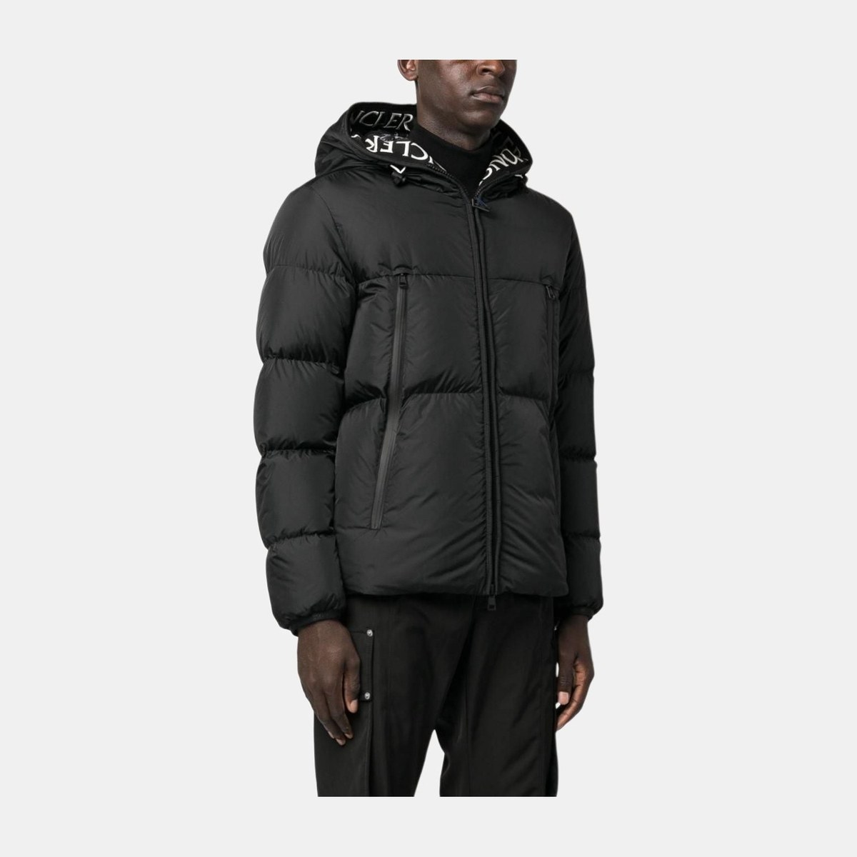 Moncler Hoodie Jacket Black