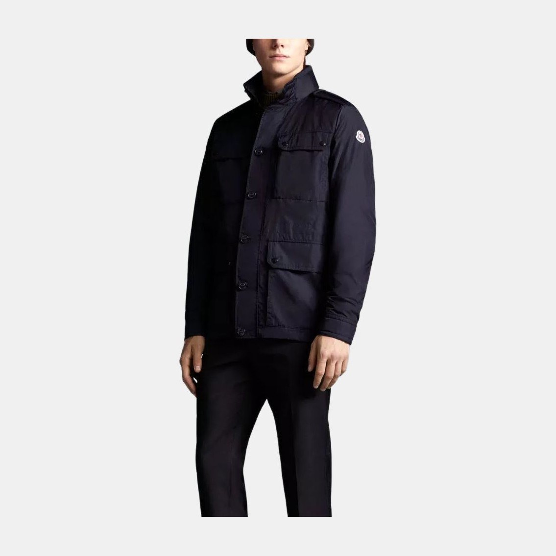 Moncler Lez Rain Jacket Navy