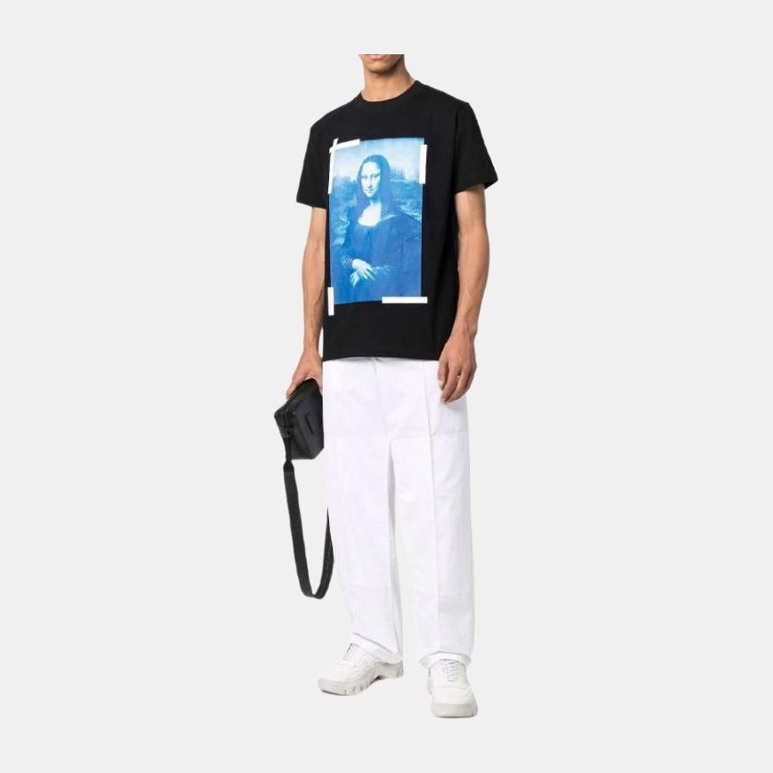OFF-WHITE Monalisa SS22 Black Tee