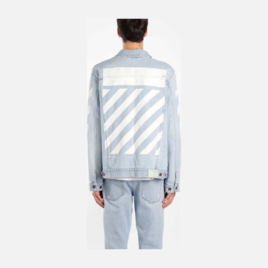 OFF-WHITE Printed Denim Jacket