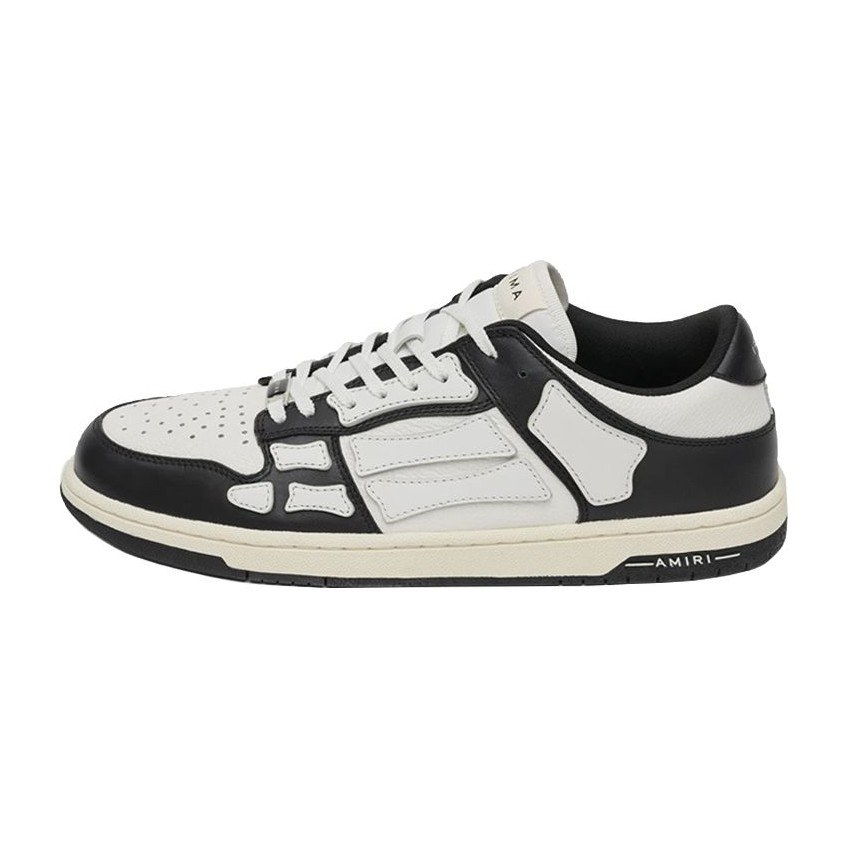 AMIRI Skel-Top Low Black White