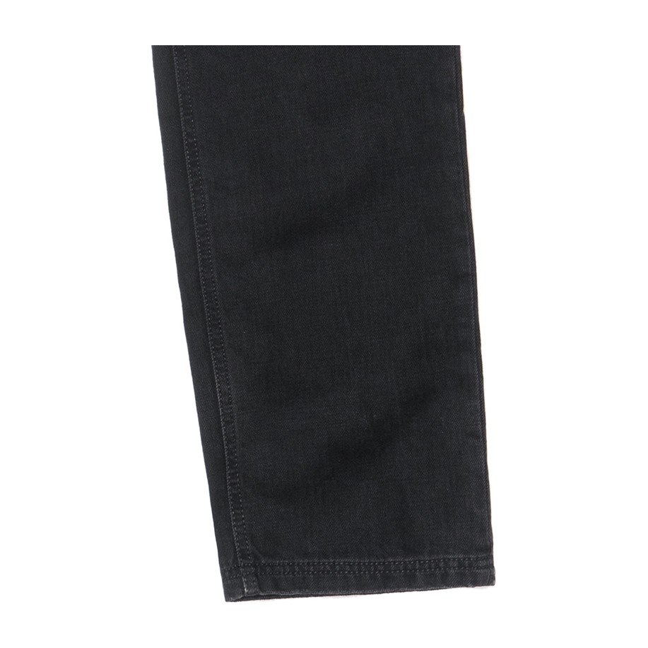 Fendi Logo Straight Jeans Black