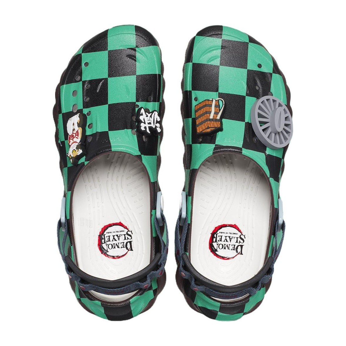 Crocs x Demon Slayer Clogs Green Black