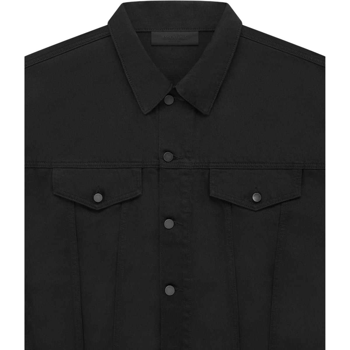 Fear of God Essentials Denim Jacket Jet Black