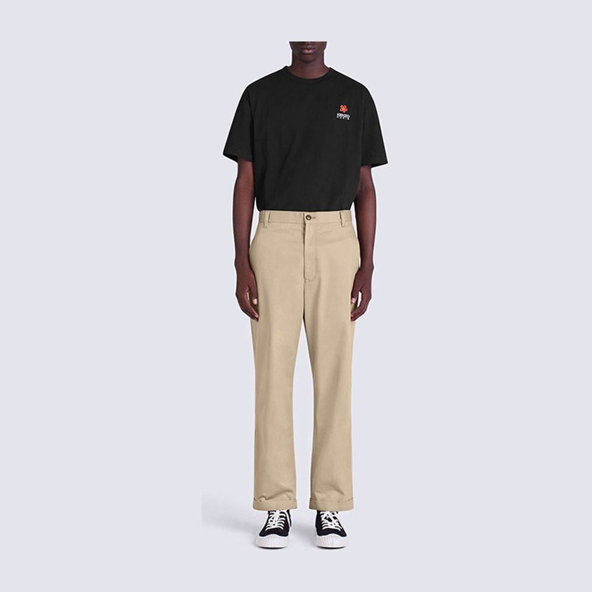 KENZO FW22 Logo Embroidered Pants