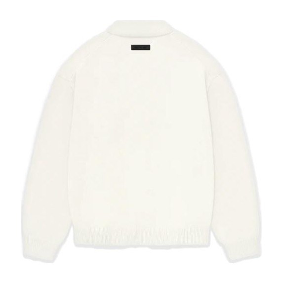 Fear of God Essentials Knit Polo Cloud Dancer