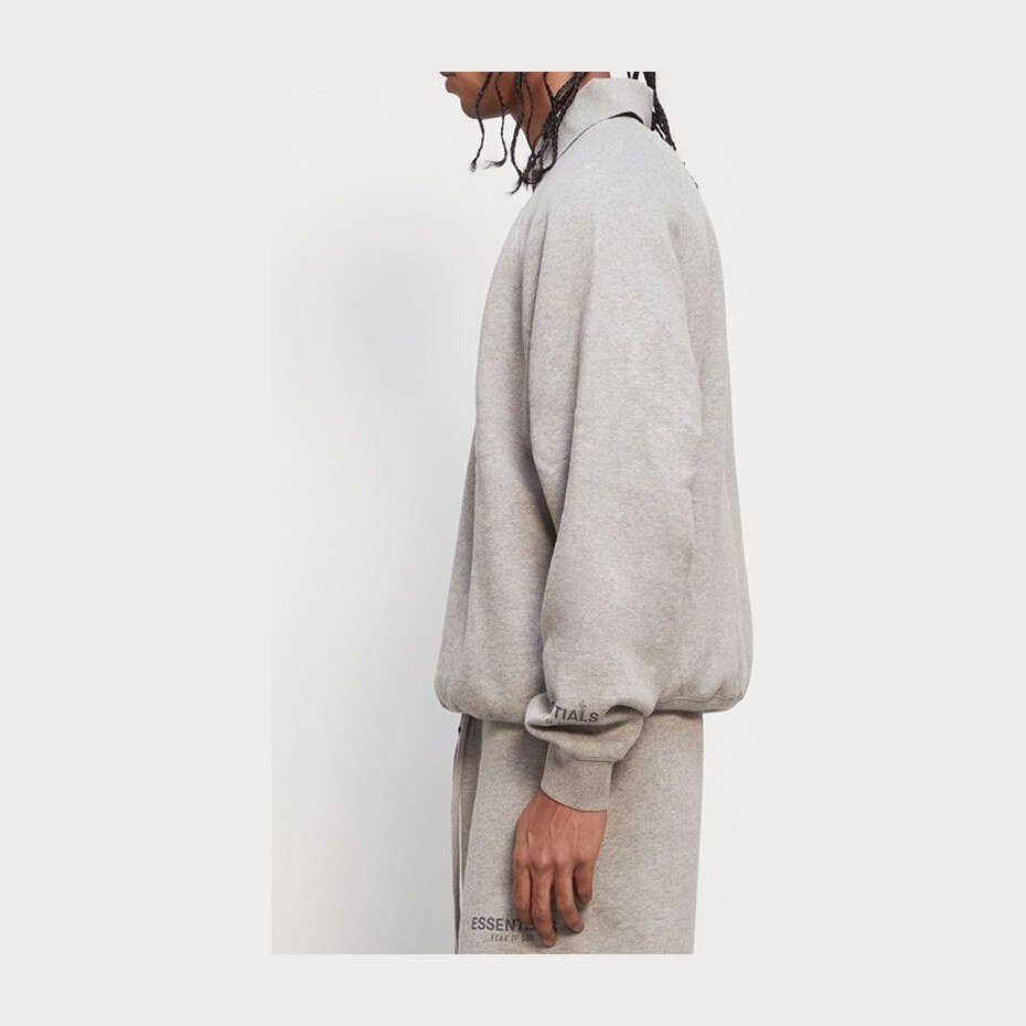 Fear of God Essentials FW20 Crew Neck Sweatshirt Heather Oat