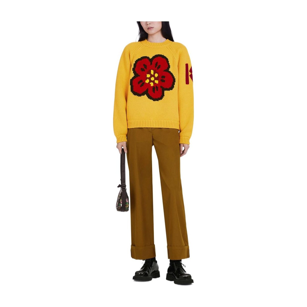 KENZO x Nigo FW22 University Sweater Orange