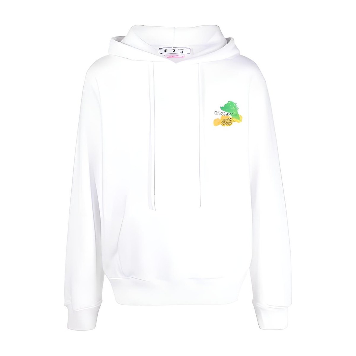 OFF-WHITE SS23 White Hoodie
