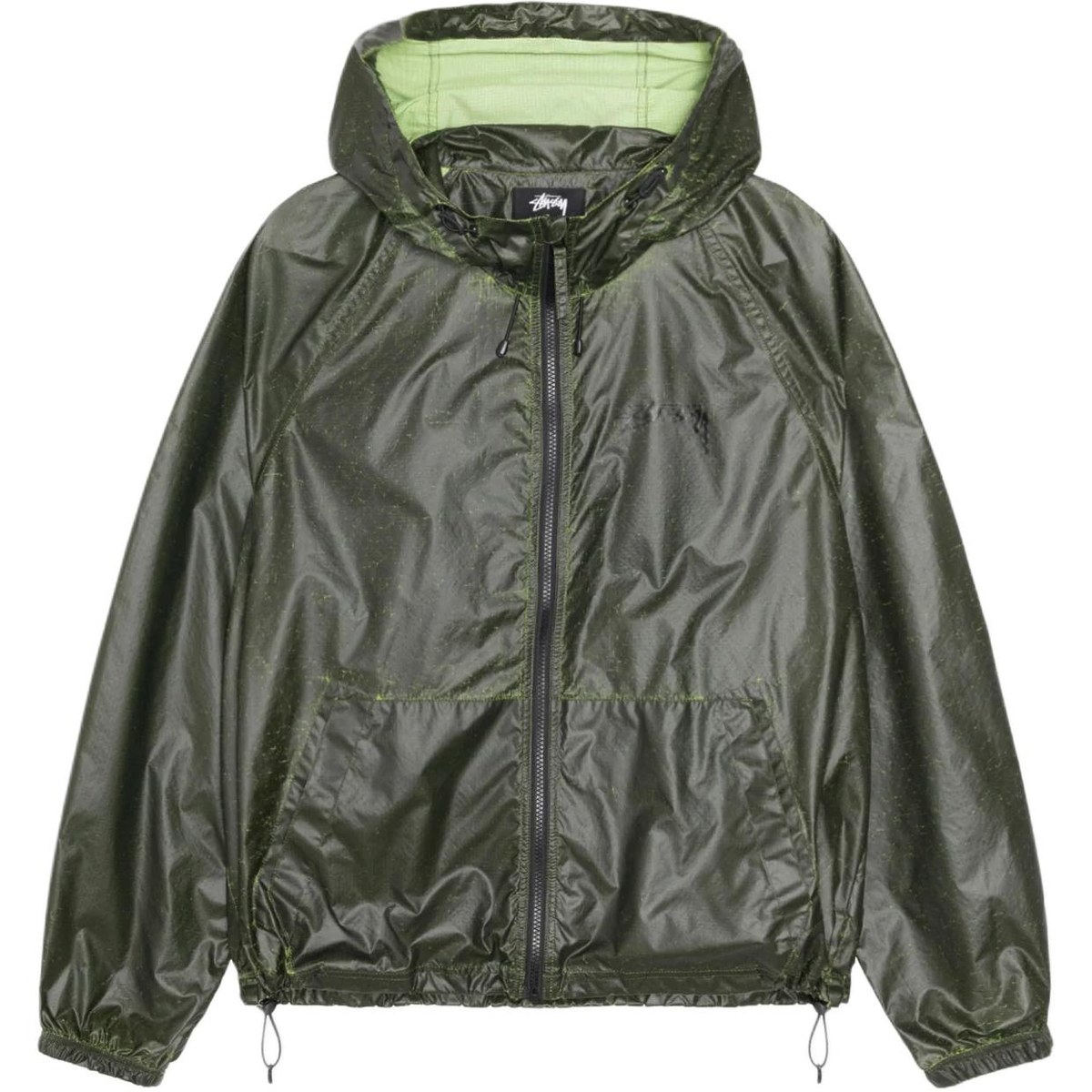 Stussy Beach Shell Cracked Ripstop Jacket