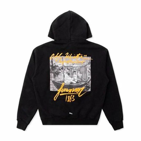 OFF-WHITE Hoodie Black