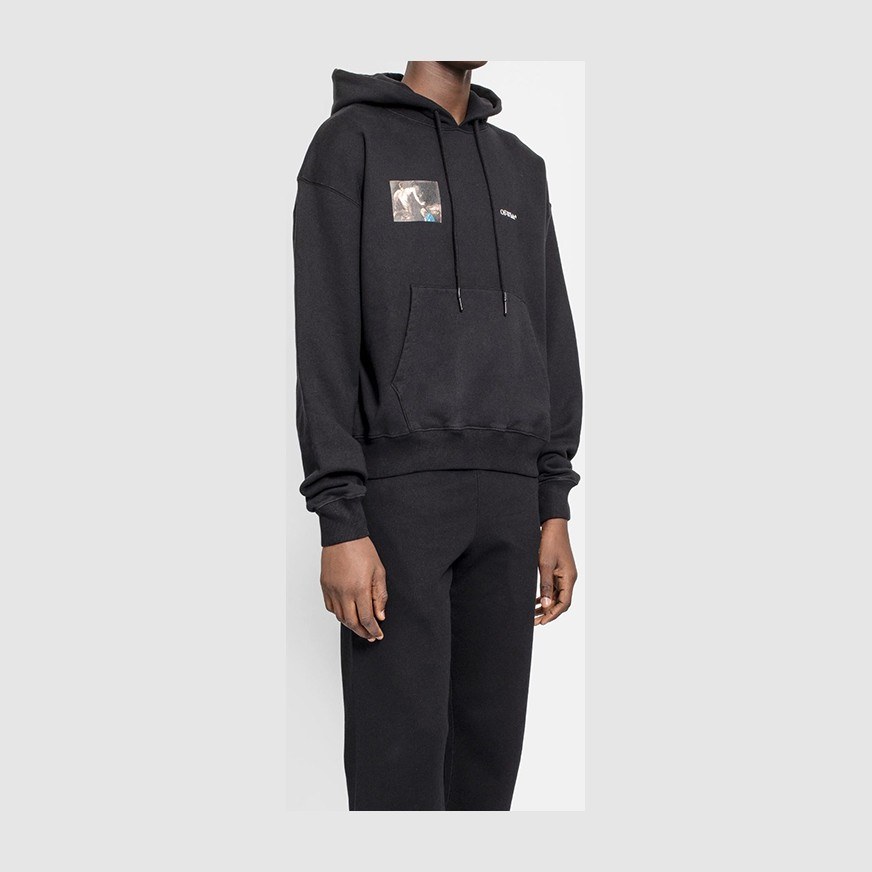 OFF-WHITE FW20 Caravaggio Hoodie Black