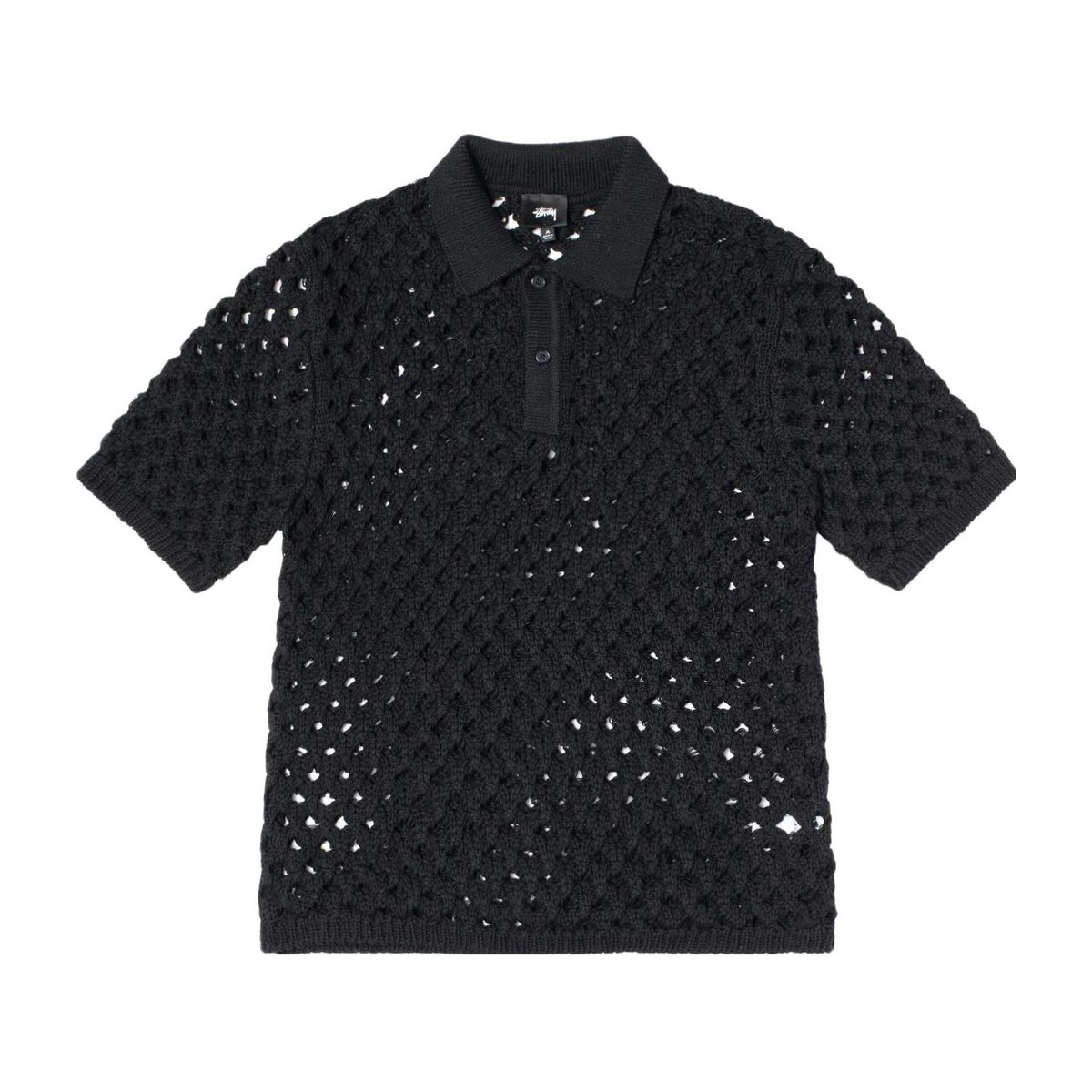 Stussy Big Mesh Polo Sweater