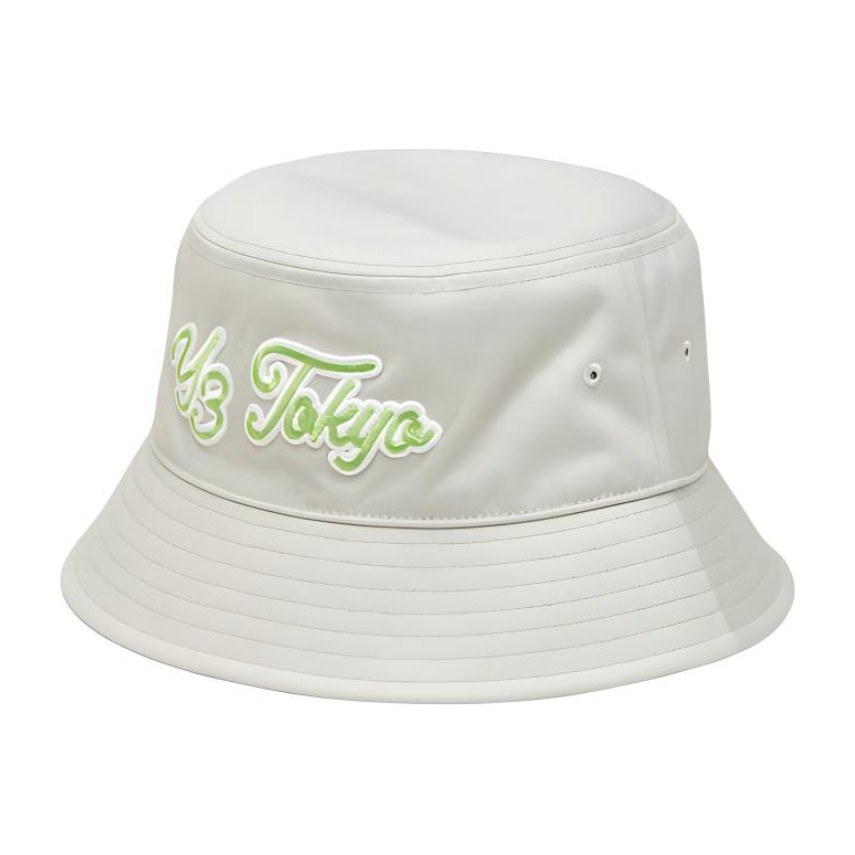 Y-3 Nylon Bucket Hat White
