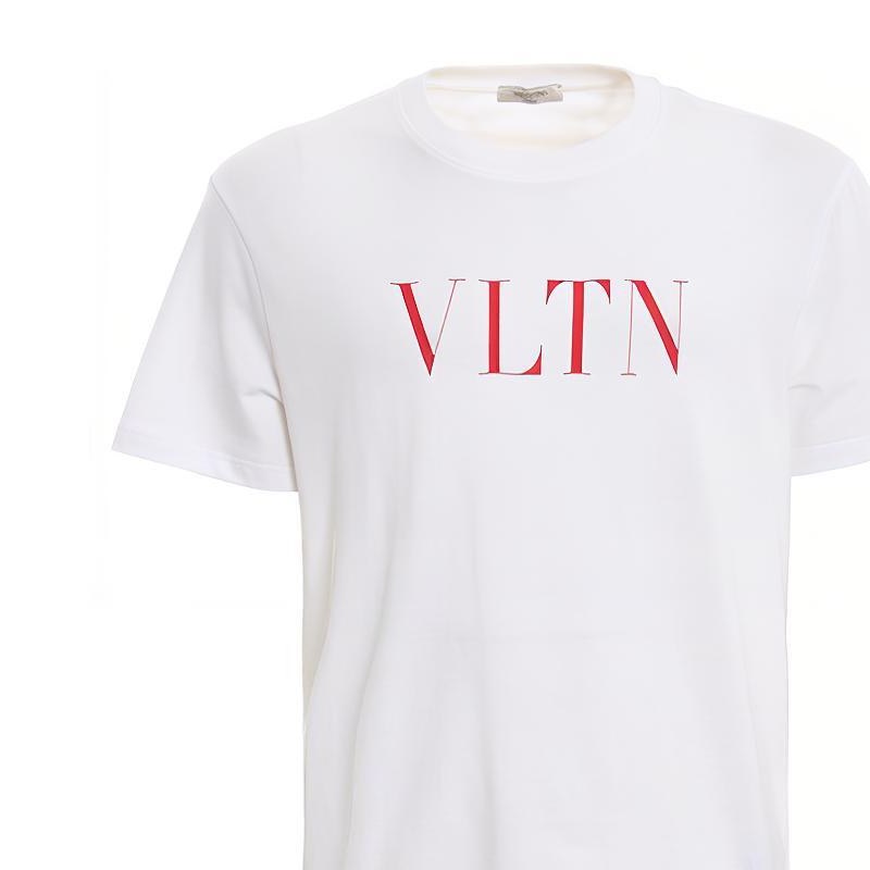 Valentino Letter Print T-Shirt White