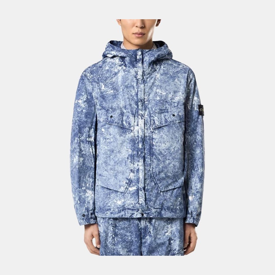 Stone Island Ocean Blue Hoodie Jacket